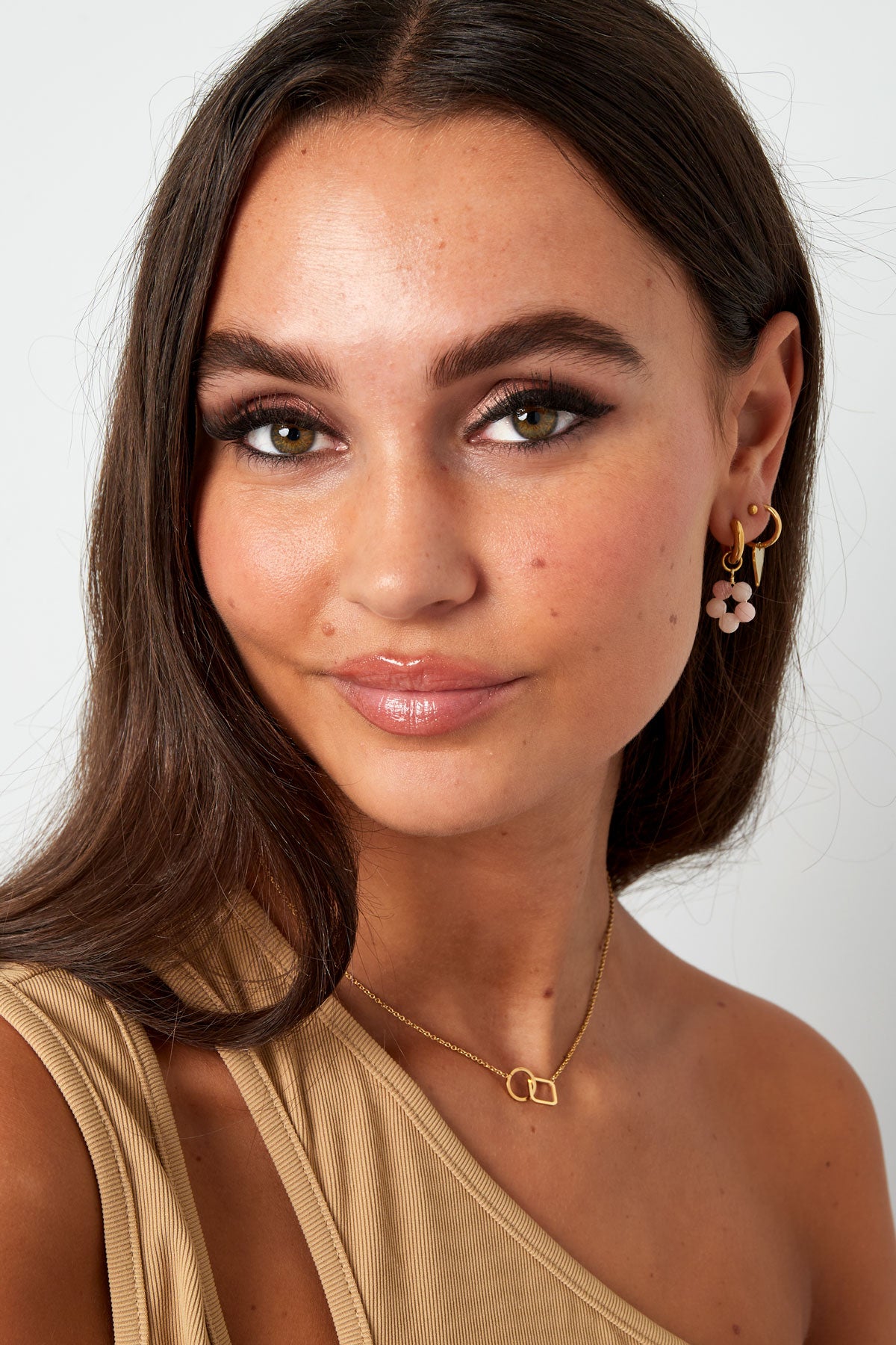 Ketting verbonden vierkant & rondje