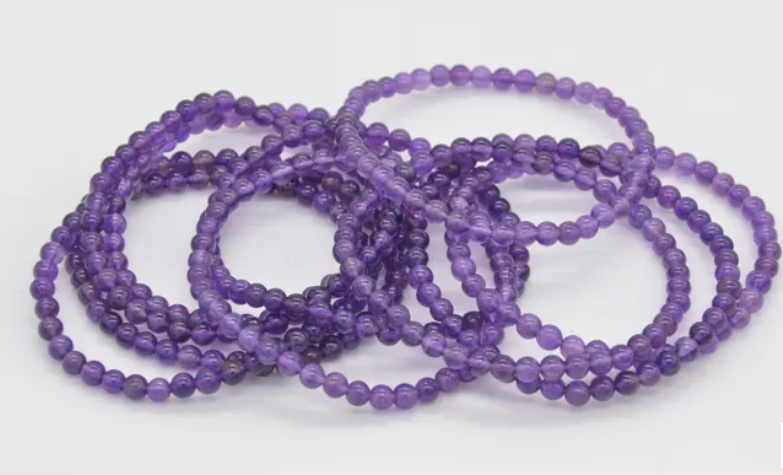 Kogelarmband Amethist