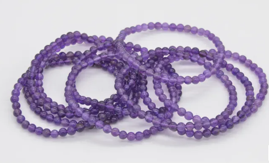 Kogelarmband Amethist