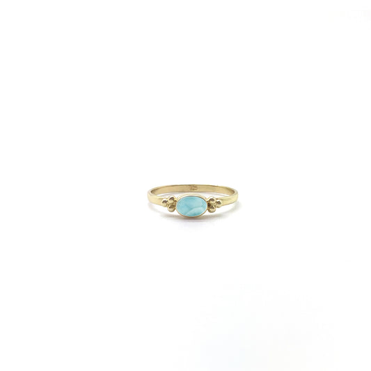 Larimar ring