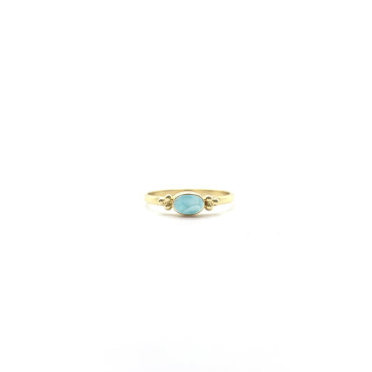 Larimar ring